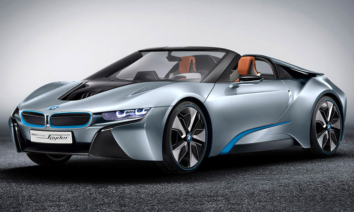 BMW i8 Spyder je futuristický sporťák bez střechy