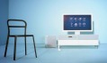 Televize s reproduktory v nábytku Ikea Uppleva