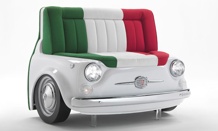 Meritalia uvádí kolekci nábytku ve stylu Fiat 500