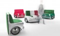 Meritalia a její sedačka Panorama z kolekce Fiat 500