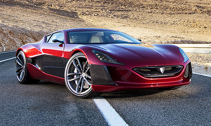 Rimac Concept One je chorvatský elektrický sporťák