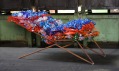 Luca Gnizio a jeho experimentální recyklované židle