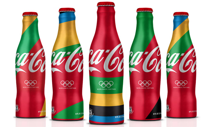 Coca-Cola má na olympiádu speciálně zdobené láhve