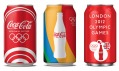 Grafické zdobení produktů Coca-Cola pro Letní olympijské hry Londýn 2012