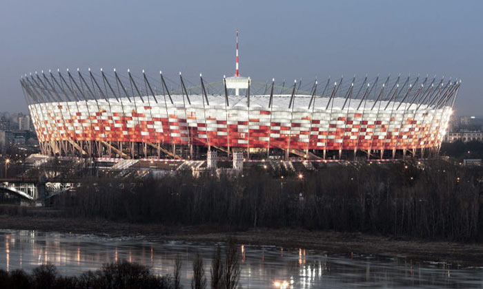 Varšavský národní stadion je novou chloubou města