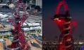 Rozhledna i socha ArcelorMittal Orbit v Londýně od Anishe Kapoora