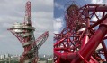 Rozhledna i socha ArcelorMittal Orbit v Londýně od Anishe Kapoora