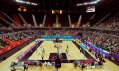 Dočasná basketbalová aréna pro olympijské hry v Londýně 2012