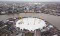 Millennium Dome od Richarda Rogerse olympijsky nazývaný North Greenwich Arena