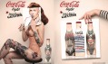 Reklamy na limitovanou edici Coca-Cola by Jean Paul Gaultier