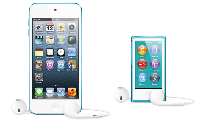 Apple má nové přehrávače iPod touch a iPod nano