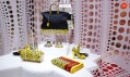 Butik značky Louis Vuitton se zbožím od Yayoi Kusama v Selfridges