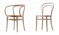 Klasické ohýbané židle německé značky Thonet