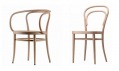 Klasické ohýbané židle německé značky Thonet