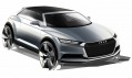 Koncept vozu Audi Crossline Coupé