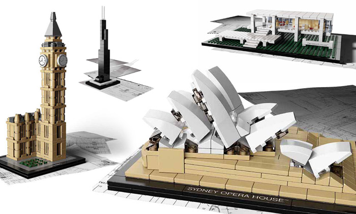 Lego Architecture dělá zmenšeniny známých staveb