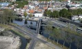 Nizozemský most Melkwegbridge ve městě Purmerend