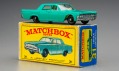 Ukázka z vystavených angličáku z výstavy Angličáci Matchbox v UPM