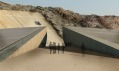 Návrh stadionu Rock Stadium pro Spojené arabské emiráty od MZ Architects