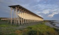 Památník Steilneset od Petera Zumthora v norském Vardø