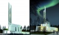 Katedrála Northern Lights na vizualizaci
