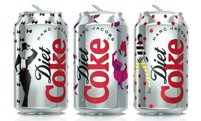 Marc Jacobs navrhl módní plechovky Coca-Cola Light