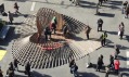 Valenstýnské srdce Heartwalk na newyorském Times Square od studia Situ