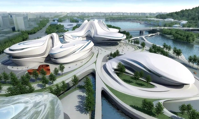 Zaha Hadid postaví v Číně centrum kultury a umění