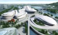 Changsha Meixihu International Culture & Art Centre od Zahy Hadid