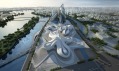 Changsha Meixihu International Culture & Art Centre od Zahy Hadid