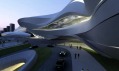 Changsha Meixihu International Culture & Art Centre od Zahy Hadid