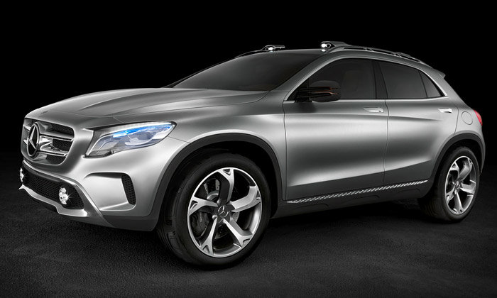 Mercedes-Benz GLA je koncept crossoveru z třídy A