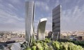 Mrakodrapy CityLife Milano od Zahy Hadid a architektů Arata Isozaki a Daniel Libeskind