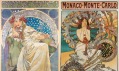 Ukázka z výstavy plakátů Alfonse Muchy ze sbírky Ivana Lendla