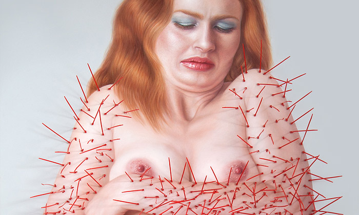 Elena Steiner tvoří plastické fotorealistické obrazy