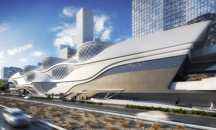 Zaha Hadid postaví v Rijádu luxusní stanici metra