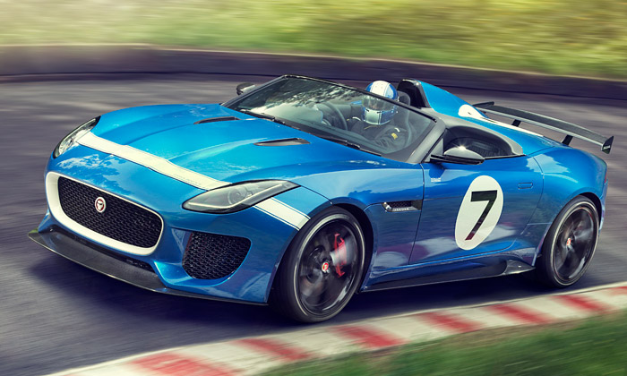 Jaguar Project 7 je model F-Type v retro designu