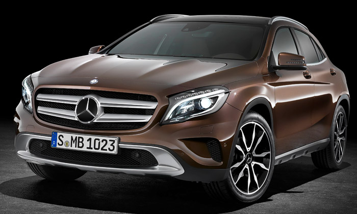 Mercedes-Benz GLA je kompaktní dynamické SUV