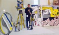 Roy Lichtenstein v ateliéru