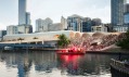 The Flinders Street Station v Melbourne od Herzog & de Meuron