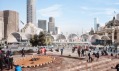 The Flinders Street Station v Melbourne od Herzog & de Meuron