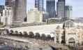 The Flinders Street Station v Melbourne od Herzog & de Meuron