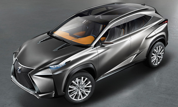 Lexus ukázal koncept svého SUV budoucnosti LF-NX