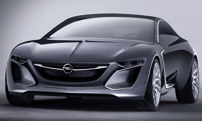 Opel představil vizionářský koncept vozu Monza