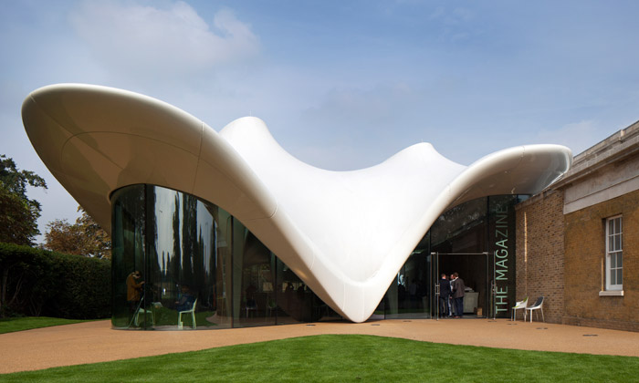 Zaha Hadid oživila novou Serpentine Sackler Gallery