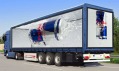 Ukázka reklamních kamionů AdTrucks