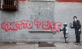 Banksy a jeho díla v ulicích města New York