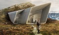 Zaha Hadid a její Messner Mountain Museum Corones v Jižním Tyrolsku v Kronplatzu