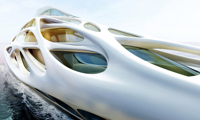 Zaha Hadid navrhla první dvě Unique Circle Yachts