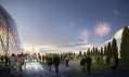 Výstaviště pro Expo 2017 ve městě Astana od Adrian Smith + Gordon Gill Architecture